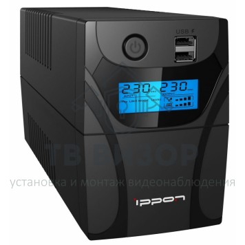 ИБП UPS
 Ippon Back Power Pro II Euro 650-0
