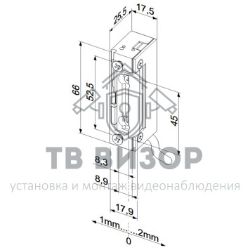 Защёлка электромеханическая
 118WE13-----A71-1
