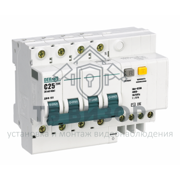 Выключатель дифференциальный (УЗО)
 15028DEK-0