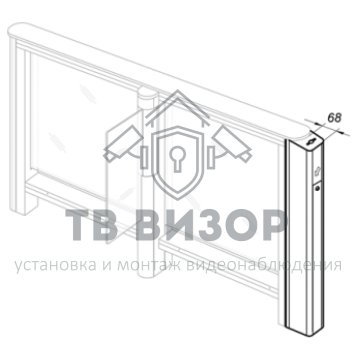 Картоприемник
 PERCo-FP-01C-2