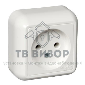 Розетка электрическая
 RA10-164I-BI-0