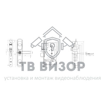 Замок электронный
 KD040/80-632-L Замок электронный
 KD040/80-632-L-1
