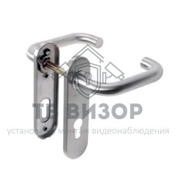 Ручки на планке
 1919  с пружиной для противопожарных дверей (нержавеющая сталь) (24/1)-0