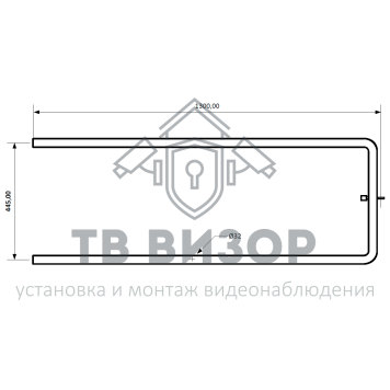 Ограждение полуростовое
 TSb-K-1