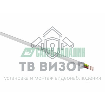 Кабель
 Телефонный кабель ШТЛП REXANT 4 жилы Cu, белый, бухта 100 м  (01-5101)-2