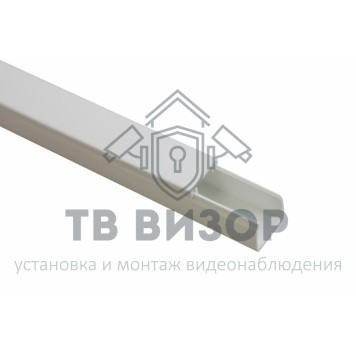 Короб
 Кабель-канал белый 2-й замок 16х16 (100м/уп) SV Profile-0