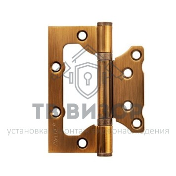 Петля накладная (без врезки)
 100*75*2,5-B2-ANB-0