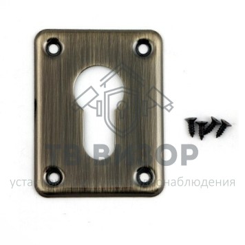 Накладка для евроцилиндра
 DP-01-C-AB-1