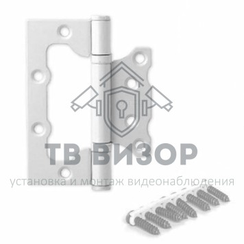 Петля накладная (без врезки)
 100*75*2,5-B2-Steel-W-0