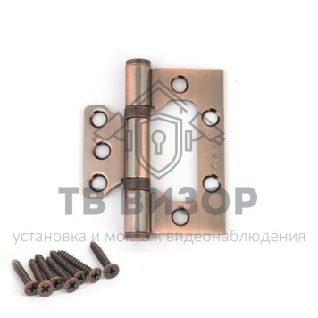 Петля накладная (без врезки)
 75*63*2,5-B2-AC-0