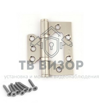 Петля накладная (без врезки)
 75*63*2,5-B2-NIS-1