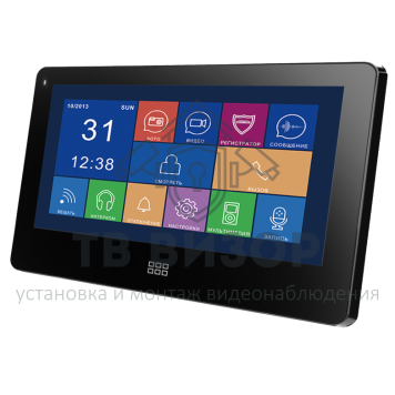 Монитор видеодомофона NEO Slim (black)-3