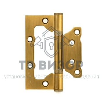 Петля накладная (без врезки)
 100*75*2,5-B2-AN-0