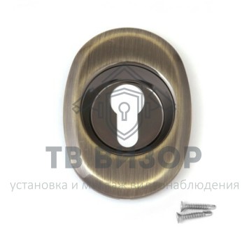Накладка для евроцилиндра
 DP-14-C-AB-0