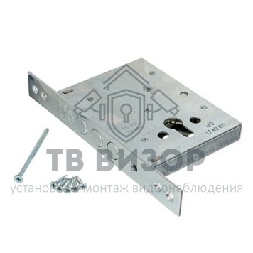 Замок врезной цилиндровый
 257-BS60-CP-(w/o SP, w/o Ros)-PB-0