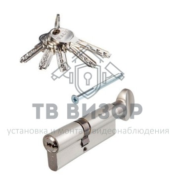 Механизм цилиндровый
 164SM-80(30+10+40C)-C-NI-5KEY-STB-1