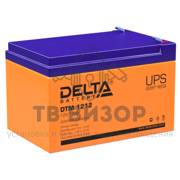 Аккумуляторная батарея
 Аккумулятор 12В 12 А∙ч (DTM 1212)-0