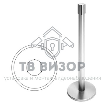 Ограждение полуростовое
 Стойка ограждения передвижная с ремнем (2 метра красный с тормозом) ВЗР 2387.04-0