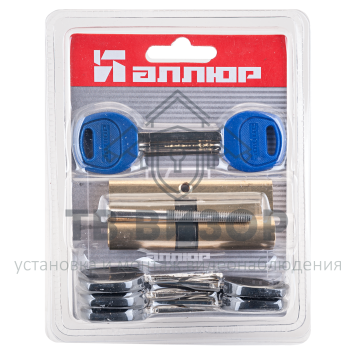 Механизм цилиндровый
 АЛЛЮР DL-01 75 (30х10х35) BP-1