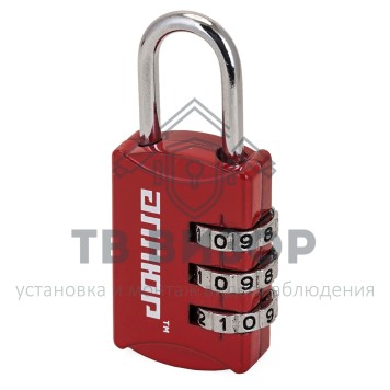 Замок навесной
 АЛЛЮР ВС1К-22/3 (HA816) красный-0