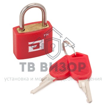 Замок навесной
 АЛЛЮР ВС1Л-20 КРАСНЫЙ-0