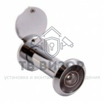 Глазок дверной
 АЛЛЮР ГДШ-3 БШт 50-75мм d=16мм хром-0