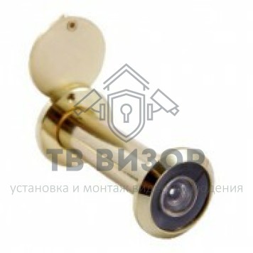 Глазок дверной
 АЛЛЮР ГДШ-4 БШт 60-100мм d=16мм золото-0