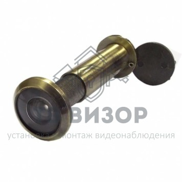 Глазок дверной
 АЛЛЮР ГДШ-4 БШт 60-100мм d=16мм ст.бронза-0