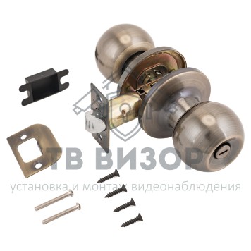 Защёлка-кноб
 СТАНДАРТ 607 BK AB-0