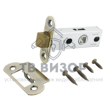 Защёлка врезная
 АЛЛЮР АРТ L45-8-R18 AB-0