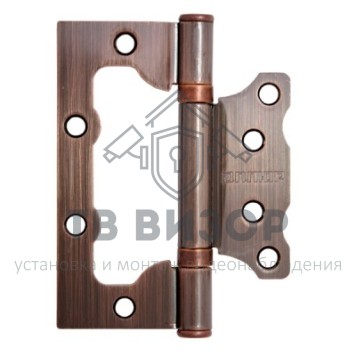 Петля накладная (без врезки)
 АЛЛЮР 100х75 2BB AC-0