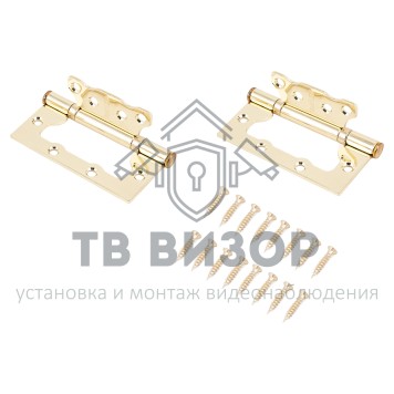 Петля накладная (без врезки)
 АЛЛЮР 100х75 2BB BP-0