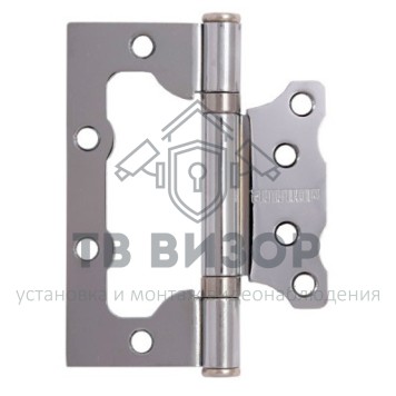 Петля накладная (без врезки)
 АЛЛЮР 100х75 2BB CP-0