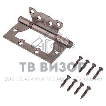 Петля накладная (без врезки)
 СТАНДАРТ 100х75х2,5мм 2BB AC-0