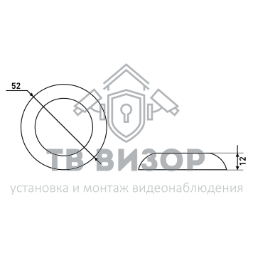 Фиксатор
 АЛЛЮР АРТ BK-R1 CP(3122)-2