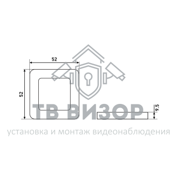 Фиксатор
 АЛЛЮР АРТ BK-S1 MAB/CP(4132)-1