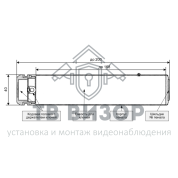 Пенал
 ЭВС Увеличенный пенал для СК-24, длина до 200мм Пенал
 ЭВС Увеличенный пенал для СК-24, длина до 200мм-1