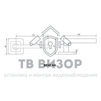 Ручки раздельные
 АЛЛЮР АРТ 