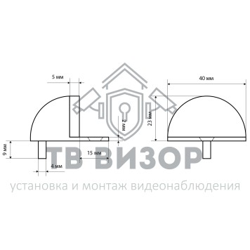 Упор дверной
 СТАНДАРТ 8185 AC-1