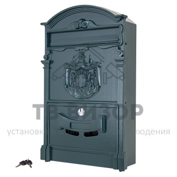 Ящик почтовый
 №4010 тёмно-зелёный-0