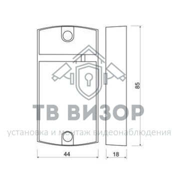 Считыватель
 Matrix-II (мод. Е) серый-1