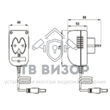 Источник питания
 БПС 12-0,35-1