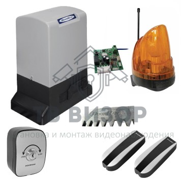 Комплект автоматики для откатных ворот
 SL-2100KIT-0