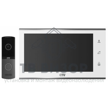 Комплект видеодомофона
 CTV-DP2702MD (белый)-0
