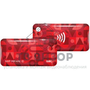Бесконтактный брелок
 RFID-Брелок ISBC Mifare ID 4 byte nUID (красный)-0