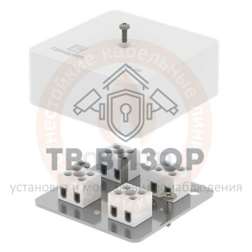 Коробка коммутационная
 Коробка огнестойкая для к/к 40-0450-FR1.5-4 Е15-Е120 75х75х30 Промрукав-0