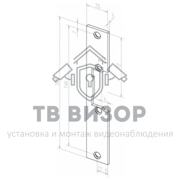 Планка ответная
 EFF-EFF 12035-01-1