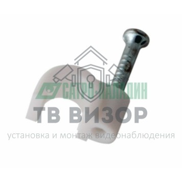 Крепеж кабеля
 Крепеж кабеля   круглый 4мм  (упак. 50 шт.)   REXANT (07-4004)-0