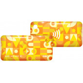 Бесконтактный брелок
 RFID-Брелок ISBC Mifare ID 4 byte nUID (желтый)