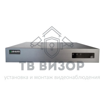 Видеорегистратор сетевой (NVR)
 Линия NVR 32 H.265 2xGbLAN-0